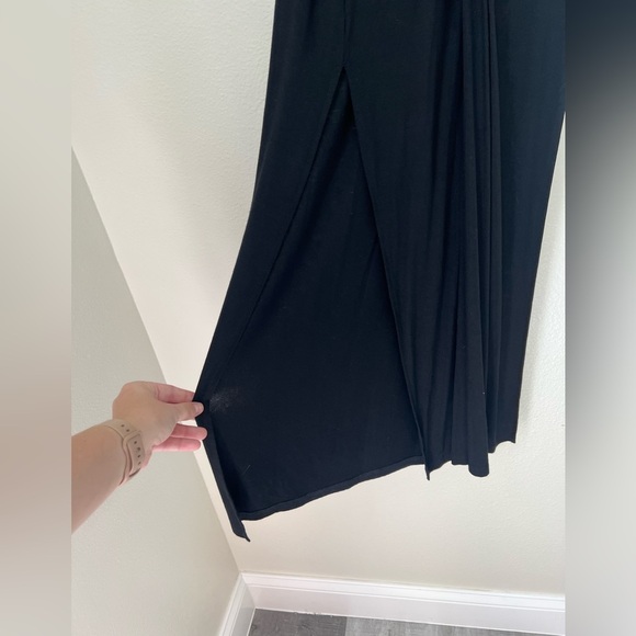 NWT BLQ Revolve Black Tank Dress With Side Slits Size 1 - Picture 4 of 5